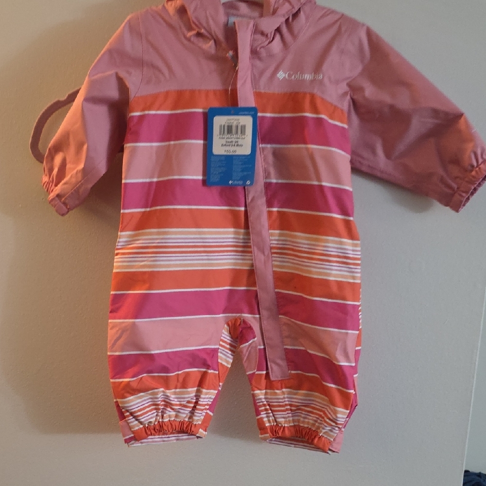 Columbia Infant Snowsuit in Soft Pink